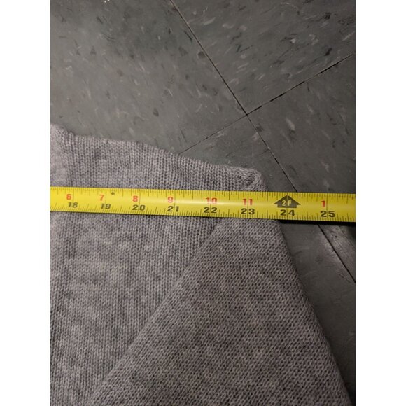 DYI Women's Cashmere Wool Oversized Sweater Heather Grey XS - Picture 4 of 7